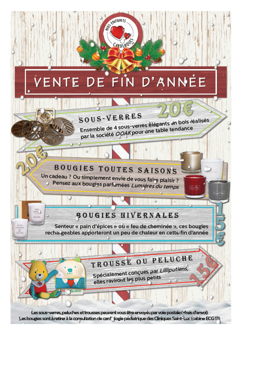 affiche vente fin d’année